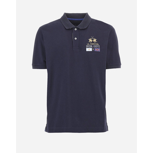 Product LA MARTINA POLO SHIRT MAN S/S POLO 30/1 COTTON PIQUE base image