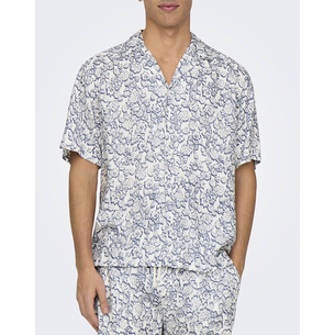 Product ONLY&SONS  ONSDASH LIFE REG AOP SS RESORT SHIRT base image