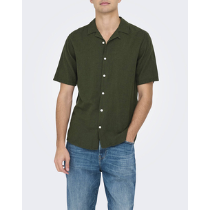 Product ONLY&SONS ONSCAIDEN LIFE SS SOLID RESORT LINENNOOS base image