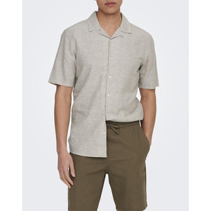 Product ONLY&SONS ONSCAIDEN LIFE SS SOLID RESORT LINENNOOS base image