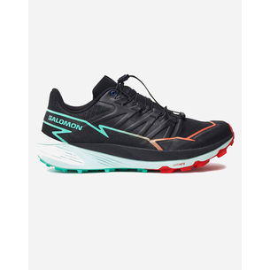 Product SALOMON  TRAIL RUNNING - CROSS THUNDERCROSS BLACK / CHERRY TOMATO / ELECTRIC GREEN ΠΑΠΟΥΤΣΙ ΑΝΔΡΙΚΟ base image