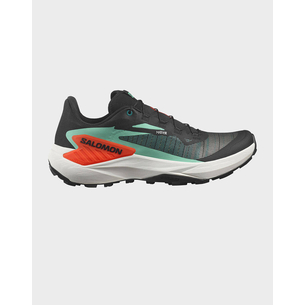 Product SALOMON  TRAIL RUNNING - GENESIS GENESIS BLACK / ELECTRIC GREEN / CHERRY TOMATO ΠΑΠΟΥΤΣΙ ΑΝΔΡΙΚΟ base image
