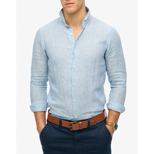 Product SUPERDRY  D2 STUD VACATION L/S LINEN SHIRT ΠΟΥΚΑΜΙΣΟ ΑΝΔΡΙΚΟ base image