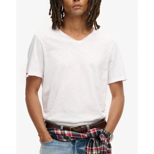 Product SUPERDRY D3 STUD RAW EDGE SLUB V T SHIRT MEN base image
