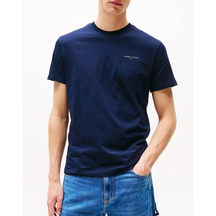 Product TOMMY JEANS TJM SLIM LINEAR CHEST SS TEE EXT base image