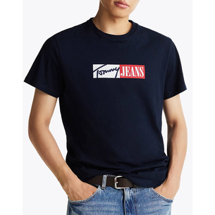 Product TOMMY JEANS TJM SLIM ENTRY GRAPHIC TEE EXT base image