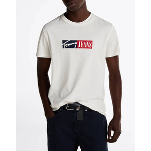 Product TOMMY JEANS TJM SLIM ENTRY GRAPHIC TEE EXT base image