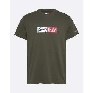 Product TOMMY JEANS TJM SLIM ENTRY GRAPHIC TEE EXT base image