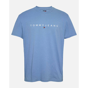 Product TOMMY JEANS TJM REG LINEAR LOGO TEE EXT base image