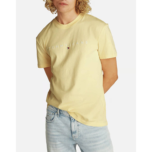 Product TOMMY JEANS TJM REG LINEAR LOGO TEE EXT base image