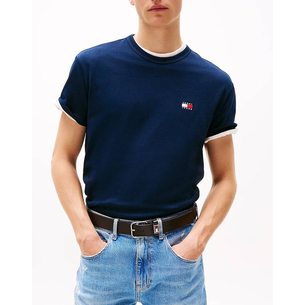 Product TOMMY JEANS TJM REG BADGE TEE EXT base image