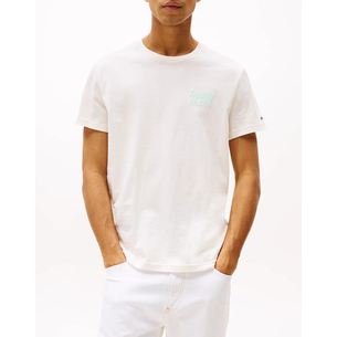 Product TOMMY JEANS TJM SLIM BUBBLE PRINT SS TEE EXT base image