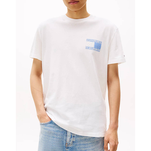 Product TOMMY JEANS TJM REG PAISLEY FLAG TEE EXT base image