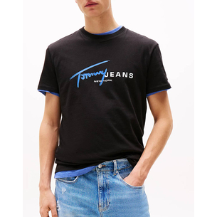 Product TOMMY JEANS TJM REG SIGNTR DNA TEE EXT base image