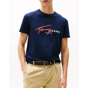 Product TOMMY JEANS TJM REG SIGNTR DNA TEE EXT base image