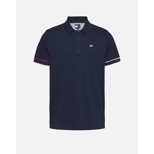 Product TOMMY JEANS TJM SLIM FLAG CUFF POLO EXT base image