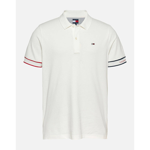 Product TOMMY JEANS TJM SLIM FLAG CUFF POLO EXT base image