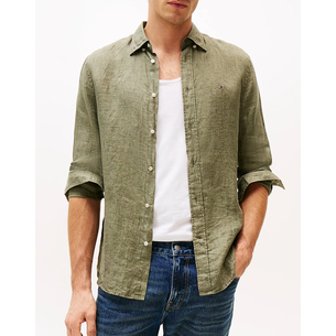 Product TOMMY HILFIGER PIGMENT DYED LI SOLID RF SHIRT base image