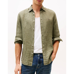 Product TOMMY HILFIGER PIGMENT DYED LI SOLID RF SHIRT base image