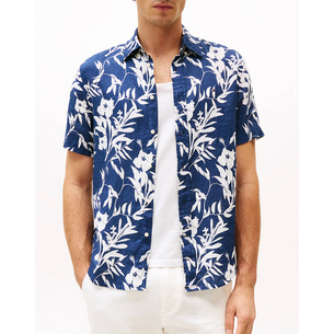 Product TOMMY HILFIGER LINEN TROPICAL PRT SS RF SHIRT base image