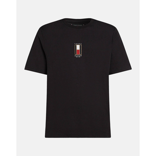 Product TOMMY HILFIGER VERTICAL FLAG TEE base image