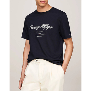 Product TOMMY HILFIGER SCRIPT LOGO TEE base image