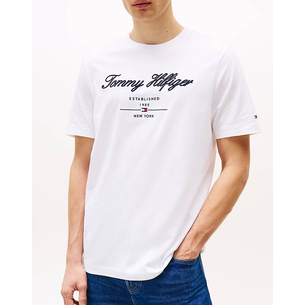 Product TOMMY HILFIGER SCRIPT LOGO TEE base image