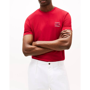Product TOMMY HILFIGER HILFIGER STACK TEE base image