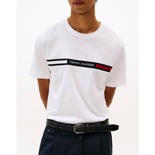 Product TOMMY HILFIGER HILFIGER CHEST INSERT TEE base image