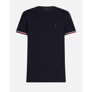 Product TOMMY HILFIGER GLOBAL STRIPE CUFF TEE base image