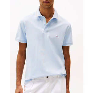 Product TOMMY HILFIGER PLACKET INTEREST REG POLO base image