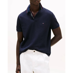 Product TOMMY HILFIGER PLACKET INTEREST REG POLO base image