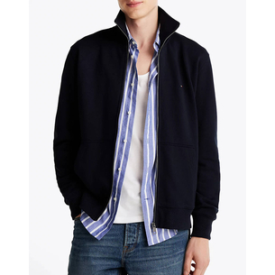 Product TOMMY HILFIGER ESSENTIAL TERRY ZT STAND COLLAR base image