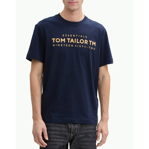 Product TOM TAILOR T-SHIRT WITH PRINT ΜΠΛΟΥΖΑ ΑΝΔΡΙΚΟ base image