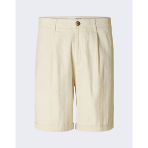 Product SELECTED SLHREGULAR-RON LINEN BLEND SHORTS base image