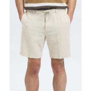 Product SELECTED SLHREGULAR-LEROY LINEN BLD SHORTS NOOS base image