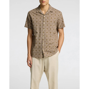 Product SELECTED SLHREGSUN SHIRT SS RESORT base image