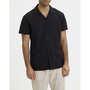 Product SELECTED SLHREG-AIR SHIRT SS MIX base image