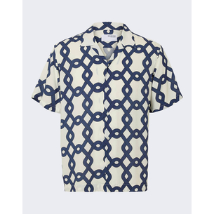 Product SELECTED SLHRELAX-VERO SHIRT SS AOP base image