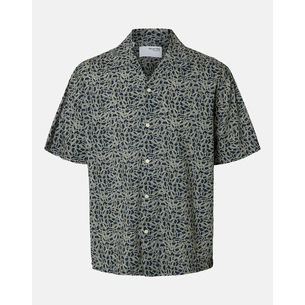 Product SELECTED SLHRLXAIR MIX SS SHIRT base image