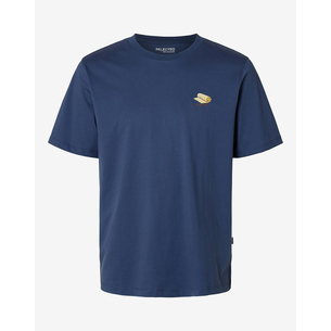Product SELECTED SLHASPEN EMB SS O-NECK TEE base image