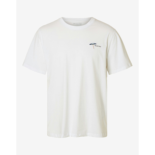 Product SELECTED SLHASPEN EMB SS O-NECK TEE base image