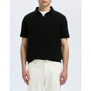 Product SELECTED SLHBLAKE SPLITNECK SS POLO base image