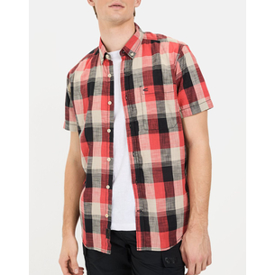 Product CAMEL SHIRT SS checked base image