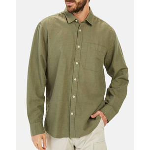 Product CAMEL SHIRT LS lin plain base image