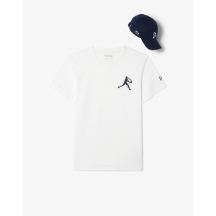 Product LACOSTE SHIRT SS HAT SET base image