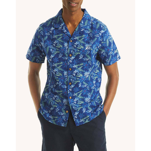 Product NAUTICA ΠΟΥΚΑΜΙΣΟ ΚΜ S/S CAMP COLLAR LINEN PRINT base image