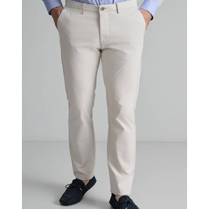 Product NAVY&GREEN MODERN FIT PLEATLESS PANTS base image
