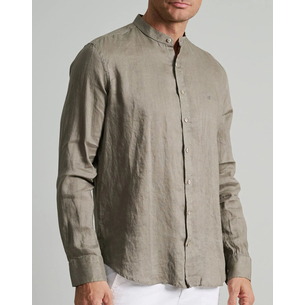 Product NAVY&GREEN MAO SHIRT, COMFORT FIT base image