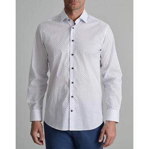 Product NAVY&GREEN FIT LINE SHIRT base image